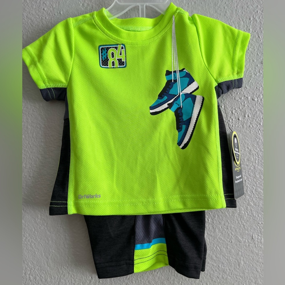 Boys Athletic Shorts Set